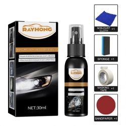 Rayhong Car Headlight Scratch Repair Spray, Reconditioning Spray For Headlamp Crystal Plated Vehicles
