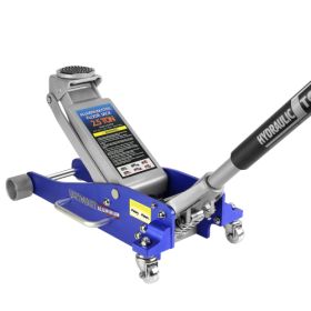 Hydraulic Low Profile Aluminium Steel Racing Floor Jack With Dual Piston Quick Lift Pump With 2.5 Ton Capacity Unavailable Platforms- Welfel , Temu