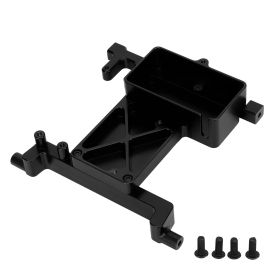 RC Fixed Servo Mount Bracket Replacement for SCX6 1/6 Aluminium Alloy Servo Fixed Bracket Black