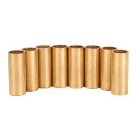 8Pcs Trailer Bronze Leaf Spring Shackle Bushings ID 9/16in OD 11/16in for Double Eye Springs Equalizers