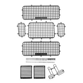 RC Metal Window Mesh Simulation Exquisite Prevent Scratching RC Defender Window Guard for Traxxas TRX4 RC Cars