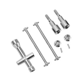 RC Rear Drive Shaft High Hardness Steel Rustproof for SCY 16101 16102 16103 16201PRO 1/16 RC Car