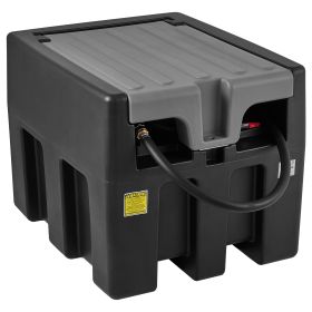 VEVOR Portable Diesel Tank, 58 Gallon Capacity & 10 GPM Flow Rate, Diesel Fuel Tank With 12V Electric Transfer Pump And 13.1ft Rubber Hose, PE Diesel