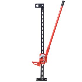 High Altitude Farm Jack, 48 Inch Practical Farm Jack, 7000 Lb Capacity Ratchet Off-Road Utility Jack, Heavy Duty Farm Jack For Tractors, Trucks, SUVs,