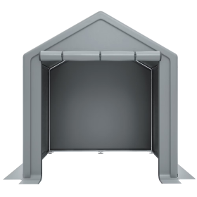 6x6 Ft Garden Shed Heavy Duty Outdoor Portable Garage Ventilated Car Canopy Carports