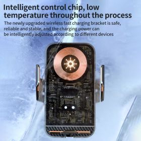 Intelligent Opening And Closing Of Car Wireless Fast Charging Navigation Support Bracket