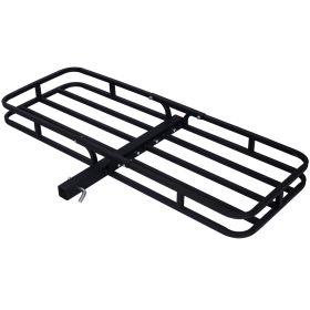 Metal Hooks Are Installed On Cargo Racks