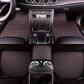 5-piece Set Of Car Floor Mats (Option: B)